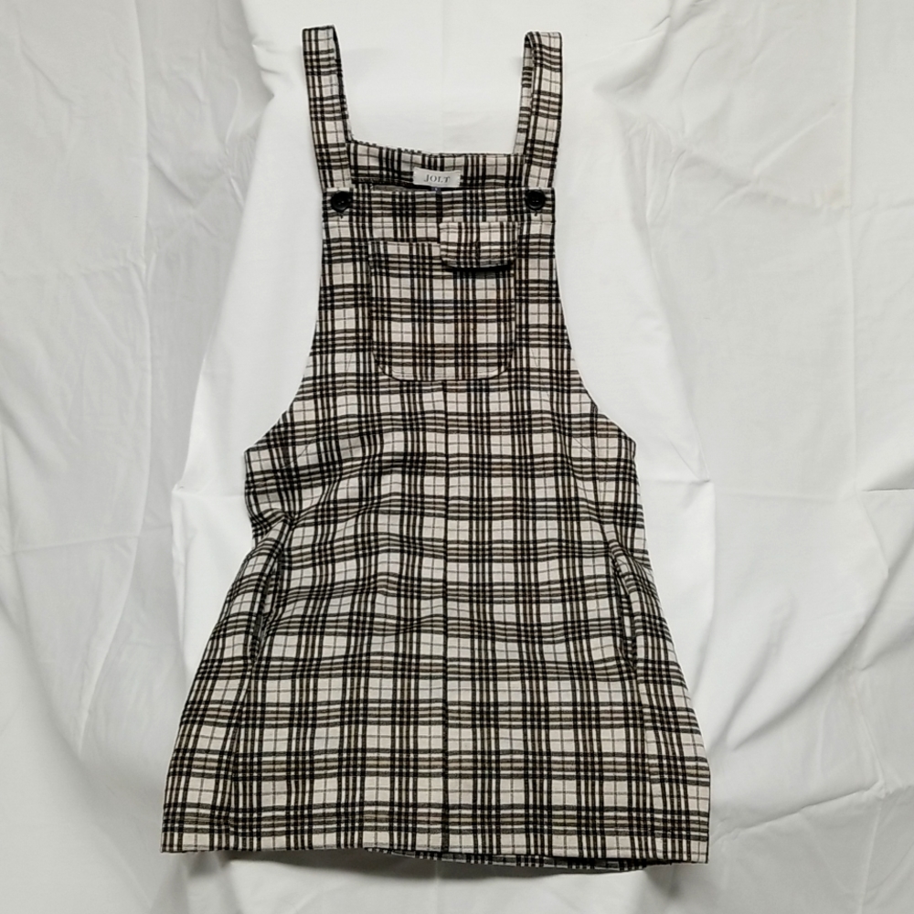 A plaid dress